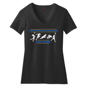 District Women's Perfect Blend CVC V-Neck Tee